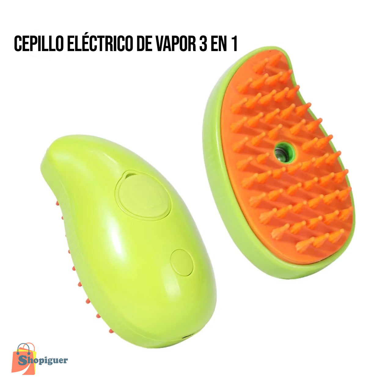 Cepillo eléctrico de vapor para mascotas 3 en 1 ®.